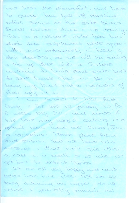 val's letter from Mayotte 23rd Sept '95 002